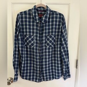 ❄️Merona Plaid Button Down Shirt Size XXL